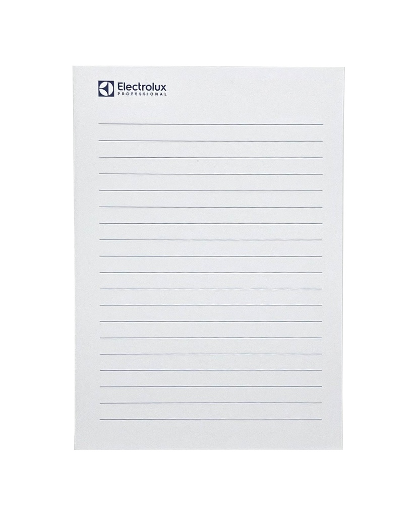 Konferensblock A5 ELP Group logo, 80g papper, 20 blad/block, 50st/fp