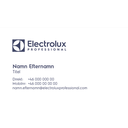 Visitkort Electrolux Group 100 st/sats 